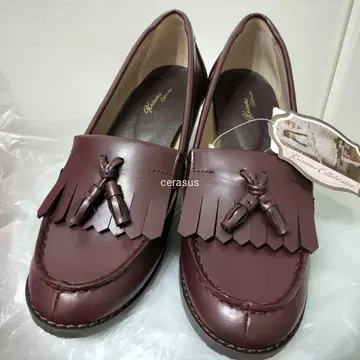 LL 시마무라 쿠루미 마린 아카데미아 힐 로퍼 와인 레드