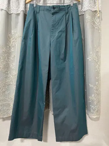 와이드 투 턱 팬츠