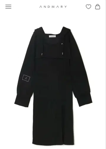 andmary Nora 슬릿 드레스