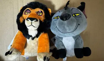 라이온 킹 봉제 인형 스카 하이에나 셴지