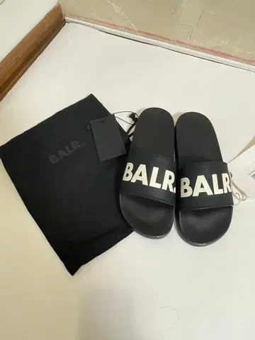 BALR. BALR 클래식 슬라이드 로고 레터드 샌들