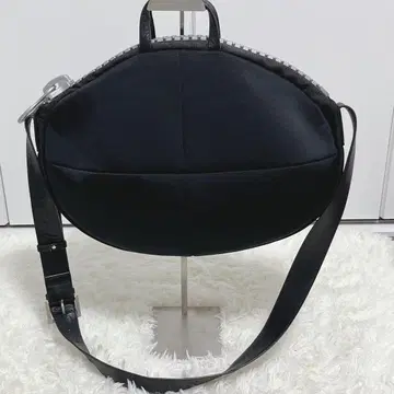 빅 지퍼 숄더백 2way 블랙