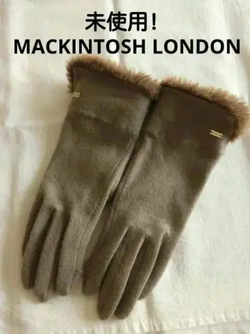 미사용! 매킨토시 런던 캐시미어 100 장갑 19800엔 스마트폰 대응
