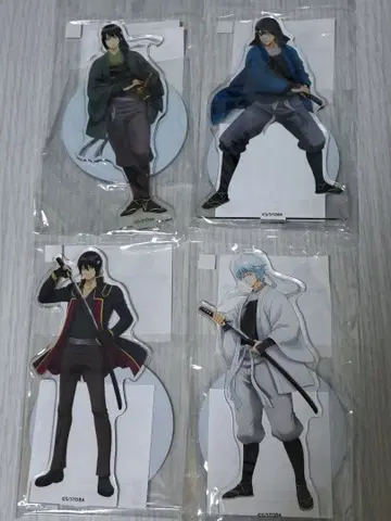 은혼 아크릴 스탠드 요이 긴토키 타카스기 카츠라 사카모토