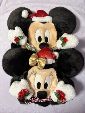 디즈니 크리스마스 팬캡 58cm 미키 미니 2세트