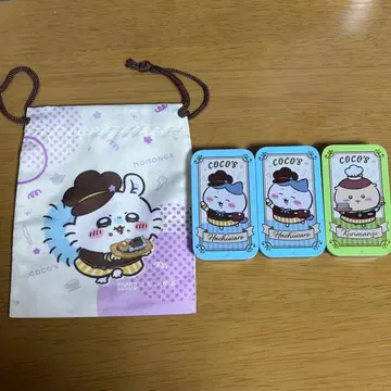 치이카와 코스 모몽가 복조리 하치와레 밤만쥬 슬라이드 케이스