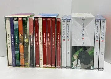 나츠메 우인장 셀품 DVD 1기~3기 세트