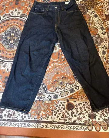 GAP 슈퍼 배기 데님 다크 린스 30/30