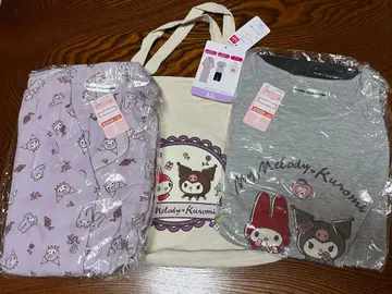 마이멜로디 쿠로미 파자마 세트 LL 시마무라 할인 불가