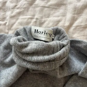 Harley 그레이 터틀넥 스웨터