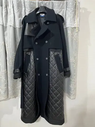 퀼팅 트렌치코트