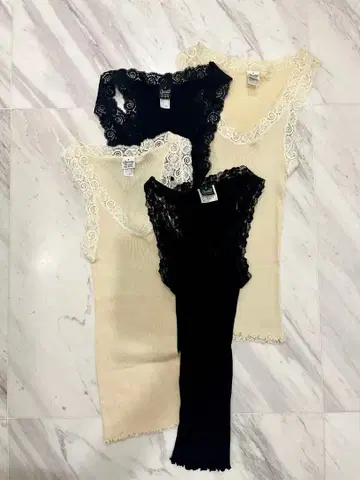 11/14 한정판 판매 오스카리토 레이스 탱크탑 4장 세트