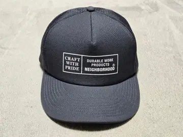 NEIGHBORHOOD 메쉬 캡 그레이