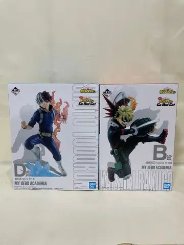 나의 히어로 아카데미아 토도로키 쇼토 & 바쿠고 카츠키 피규어