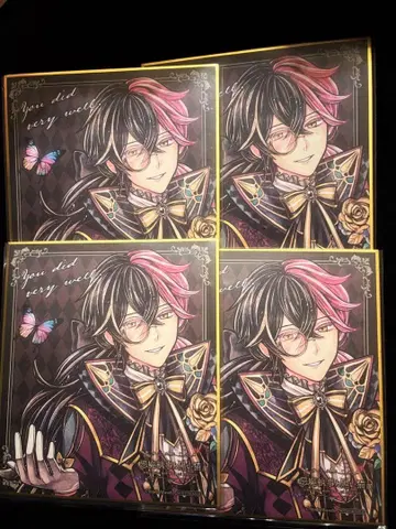 악마 집사와 검은 고양이 아쿠네코전 색지 루카스