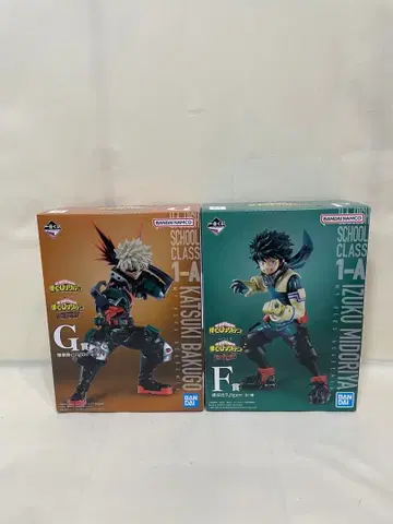 나의 히어로 아카데미아 G상 F상 피규어 세트