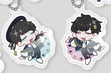 QuizKnock 동문 동언 아크릴 키링