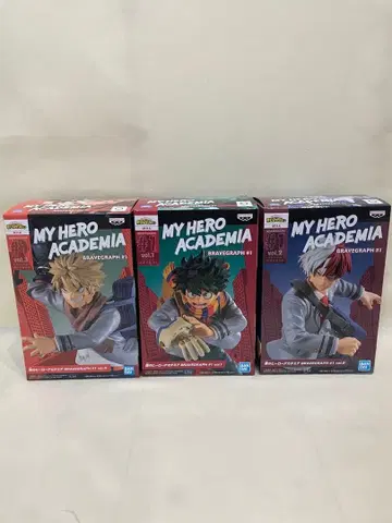 히로아카 BRAVEGRAPH 피규어 3체 세트