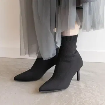 RANDA 소프트 스트레치 니트 삭스 부츠