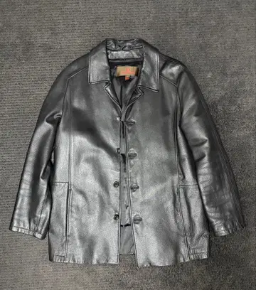 DANIER 다니엘 천연 가죽 코트 남성용 블랙 새상품급 캐나다 브랜드