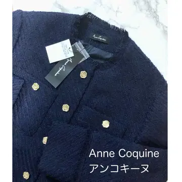 기간 한정 가격 인하 중 AnneCoquine 앙코퀸 트위드 자켓