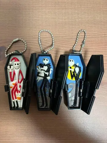 나이트메어 비포 크리스마스 키링 3개 디즈니 disney