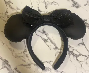 미니 2way 머리띠 블랙