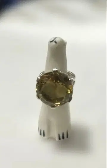 [ SALE ] STEPHEN DWECK 시트린 실버 반지