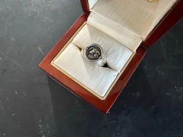 ARIES 양자리 실버와 골드 반지