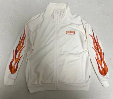 THRASHER 프레임 디자인 집업 후드티 M