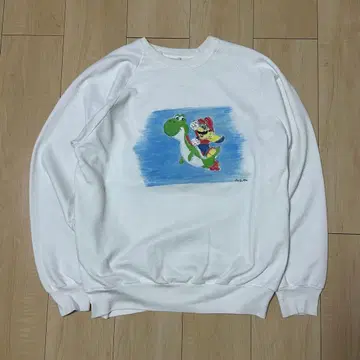 슈퍼 마리오 브라더스 빈티지 맨투맨