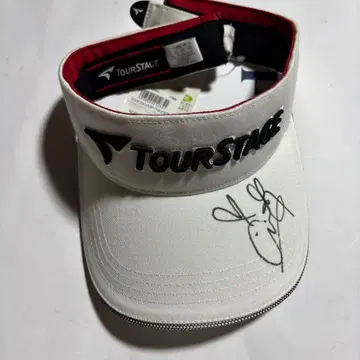 TOURSTAGE 선바이저 미야자토 아이 사인 포함