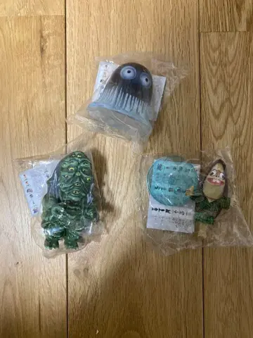 미즈키 시게루 요괴 시리즈 요괴 사전 피규어 3개 세트 미개봉