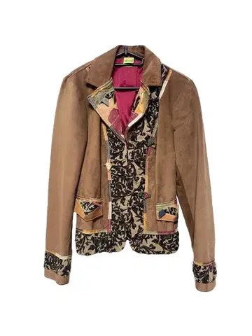 SAVE THE QUEEN 헤이세이 갸루 y2k 가죽 테일러드 자켓