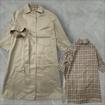 DAKS 닥스 리버서블 체크 트렌치코트