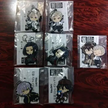 데포라바! 문호 스트레이독스 러버 마스코트 7개 세트