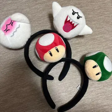 유니버설 테레사 버섯 머리띠 2개 세트