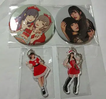 마츠오카 나나세 후지시로 리에 캔뱃지 아크릴 스탠드