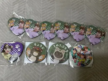 닌타마 란타로 닌타마 난자타운 난자 하트형 캔뱃지 캔뱃지