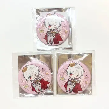 AtR 마후마후 왕관 캔뱃지 3점