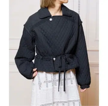 [ IENA LA BOUCLE ] 이에나 러브루클 퀼팅 블루종