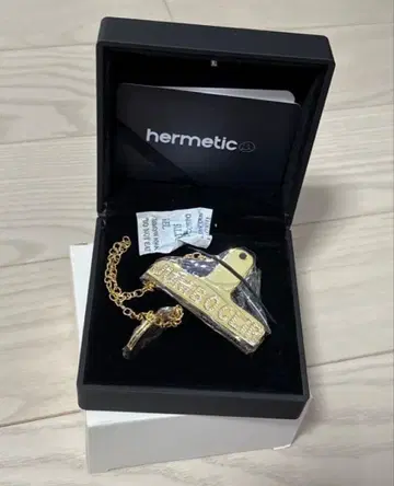 hermetic 골드 키링 헬멧