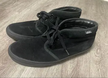 VANS 블랙 스웨이드 26.5
