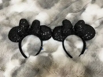 디즈니 미키마우스 머리띠 블랙