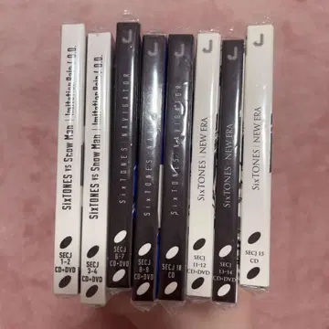 SixTONES CD 싱글 8개 묶음 판매