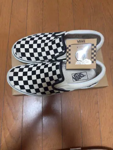 VANS 체커 슬립온 부속품, 박스 포함