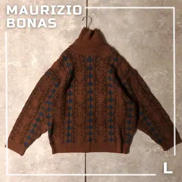 레어 80s~90s 이탈리아제 MAURIZIO BONAS 터틀넥