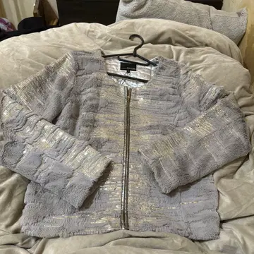 22 OCTOBRE 그레이 노카라 퍼 자켓