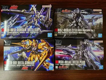 델타 건담 건담 델타 카이 델타 플러스 제타 플러스 4점 세트