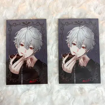 니지산지 쿠츠하 랜덤 사진풍 카드 금박 2장 세트